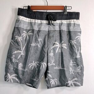 U.S. Apparel Men's Swim Shorts size L NWT